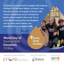 Human Milk Donor Quote